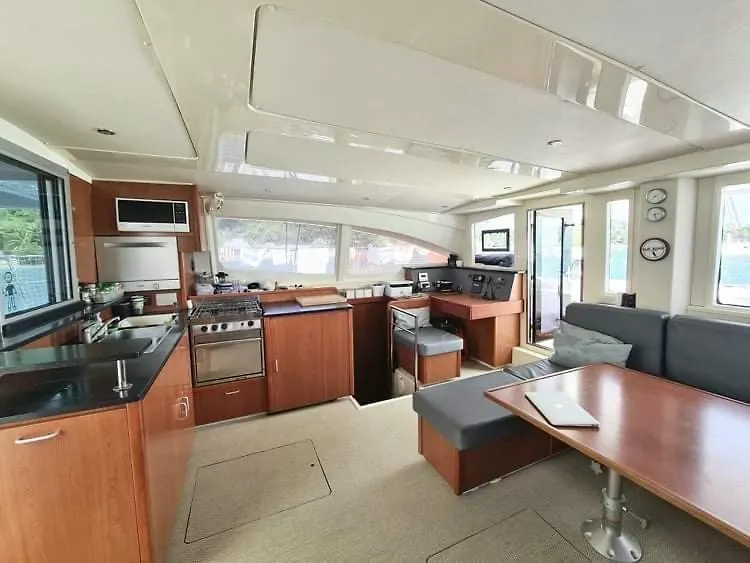 Botel Catamaran Hello World Hotel Bora Bora French Polynesia
